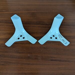 Ikea Nannarp White Replacement Furniture Foot Leg In Box Aluminum New